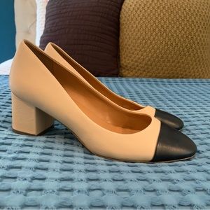 SOLD—-J Crew color block heels!